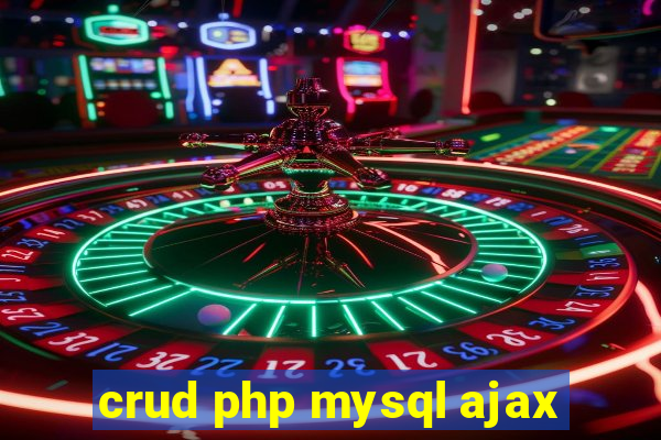 crud php mysql ajax